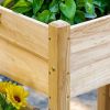 FarmHouse 3 Wooden Elevated Planter Raised Garden Beds